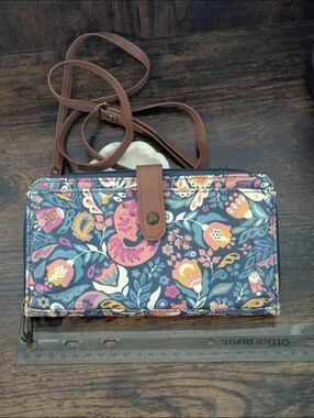 Sakroots Floral Crossbody Wallet